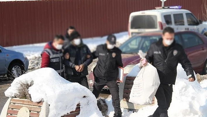 Binadan bakır kablo ve hurda çalan şüpheli tutuklandı