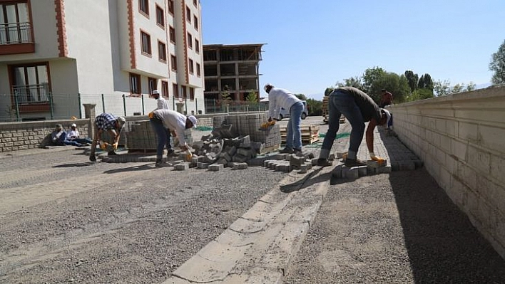 Bingöl Belediyesi'nden üstyapı çalışmaları