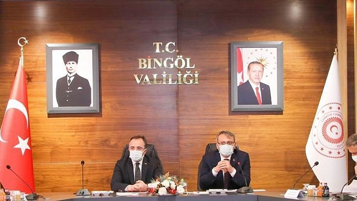 Bingöl'de 'Deprem Değerlendirme Toplantısı'