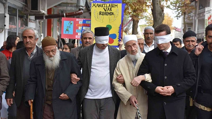 Bingöl'de 'empati yürüyüşü' düzenlendi