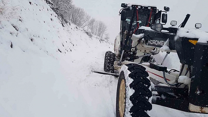 Bingöl'de 138 köy yolu ulaşıma kapandı