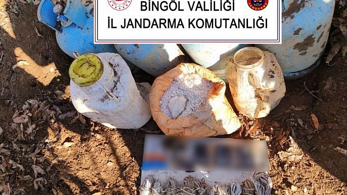 Bingöl'de 20 kilogram amonyum nitrat ele geçirildi