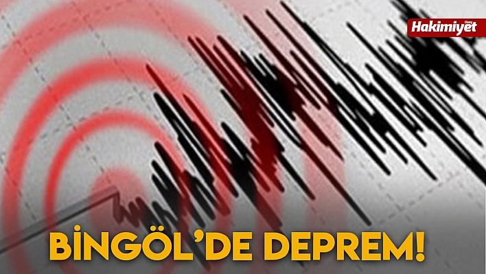 Bingöl'de Deprem!