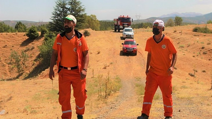 Bingöl'de orman ekipleri olası yangınlara karşı teyakkuz halinde