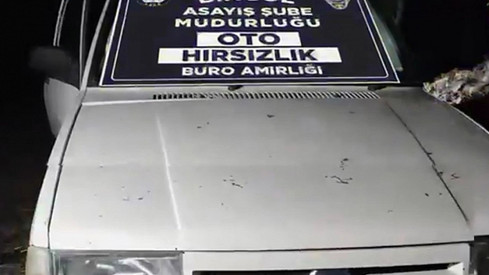Bingöl'de otomobil hırsızları yakalandı