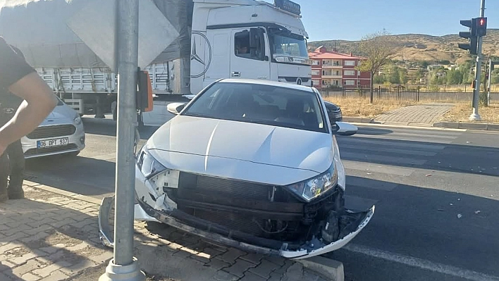 Bingöl'de trafik kazası: 1 yaralı