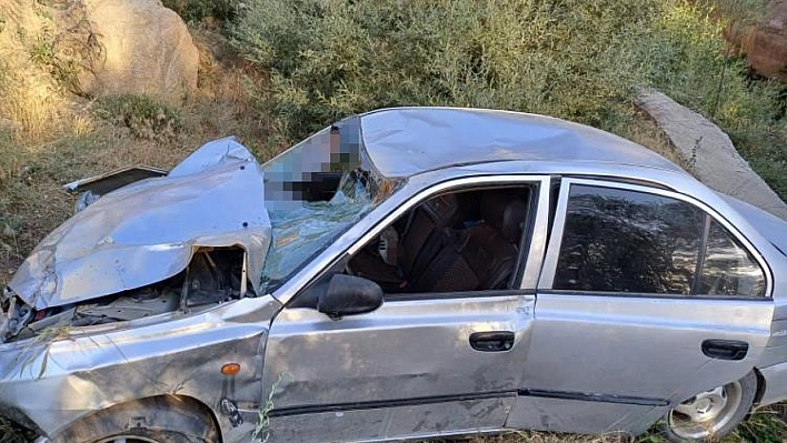 Bingöl'de trafik kazası: 2 yaralı