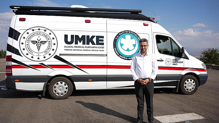Bingöl'de UMKE'de mobil haberleşme aracı hizmete girdi