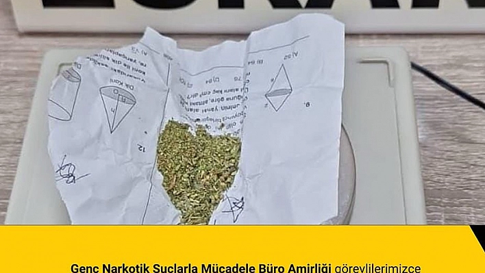 Bingöl'de uyuşturucu madde ele geçirildi