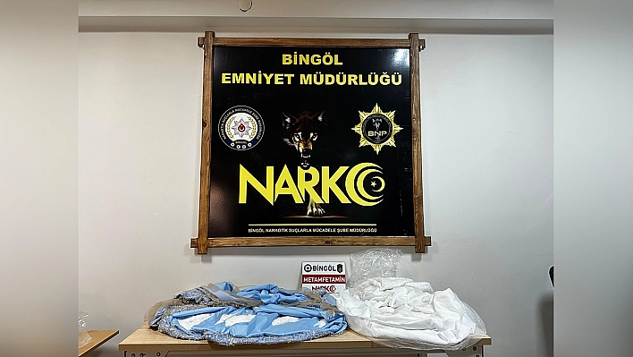 Bingöl'de uyuşturucu operasyonu