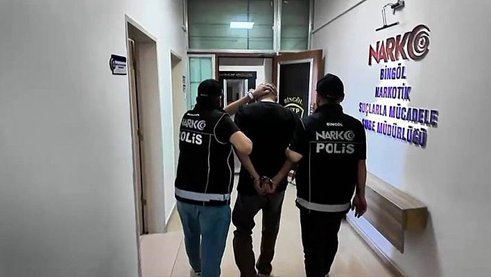 Bingöl'de uyuşturucu operasyonu: 2 gözaltı