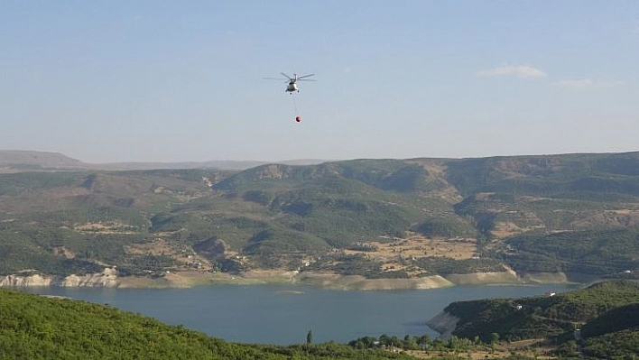 Bingöl'deki yangına müdahale 4'üncü gününde sürüyor