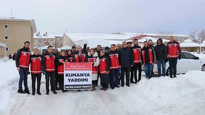 Bingöl'den Malatya'ya giden yardım konvoyu dönüşte depremzedeleri de getirecek