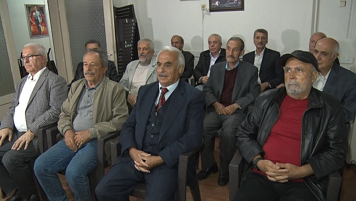Bingöl Eğitim Enstitüsü mezunları 50 yıl sonra Ahde Vefa Derneği'nde bir araya geldi