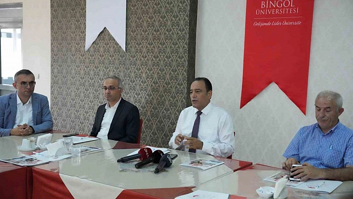 Bingöl Üniversitesi Rektörü Çapak: '5 binin üzerinde yabancı öğrencinin Bingöl Üniversitesi'ne müracaatı var'