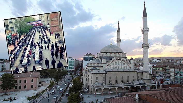 Bölge Camii Önünde Toplu İftar Yemeği Düzenlenecek