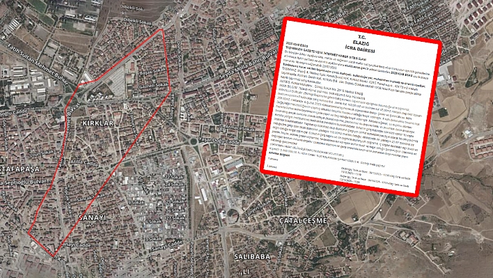 Bu fiyat kaçmaz! Elazığ'da merkezi konumda dükkan açık artırmaya gidiyor