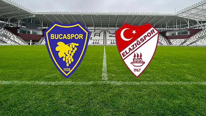 Bucaspor 1928 - Elazığspor maçı canlı anlatım