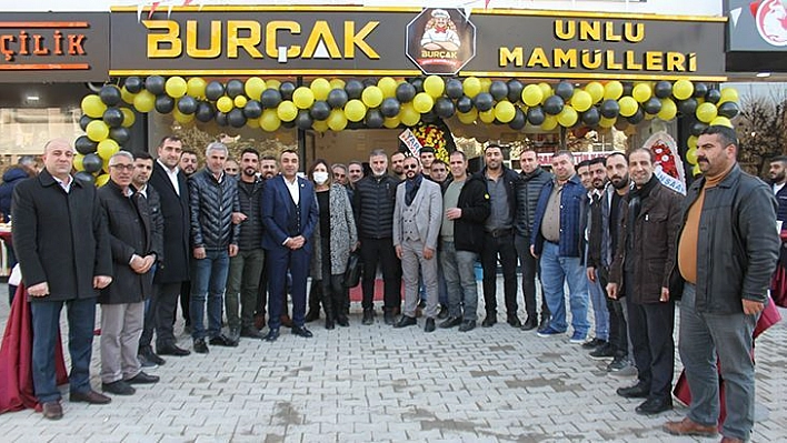 Burçak Unlu Mamulleri'nin Açılışı Gerçekleşti