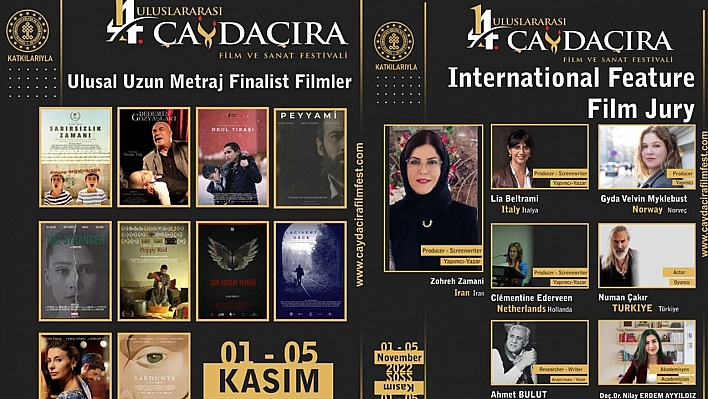 Çayda Çıra Film ve Sanat Festivali Başlıyor...