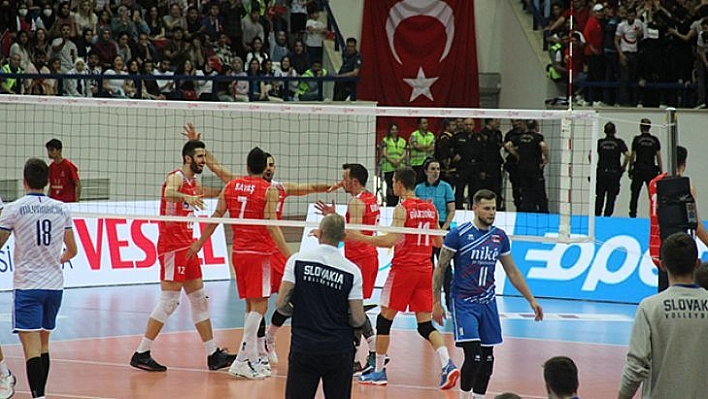 CEV Altın Lig: Türkiye: 3 – Slovakya: 0