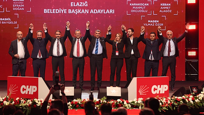 CHP, Elazığ  Adaylarını Ankara'da Tanıttı