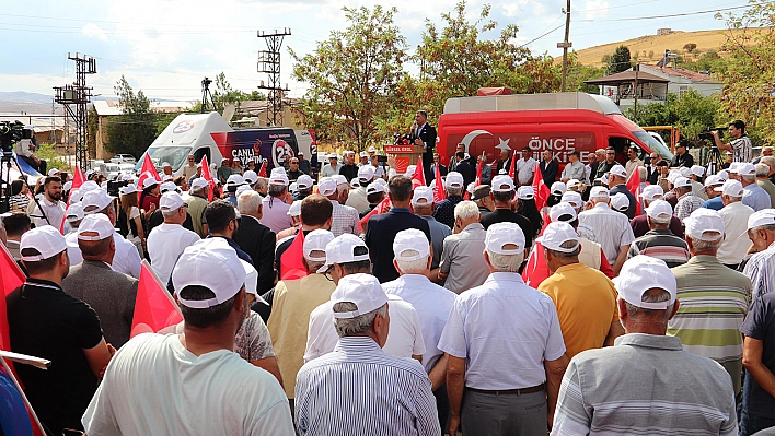 CHP Elazığ'da Tarım Mitingi düzenledi