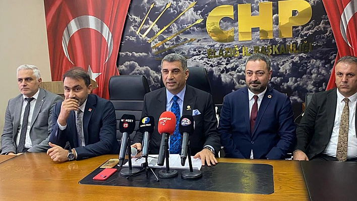 CHP Elazığ Merkez ve İlçe Belediye Başkan Adayları Açıklandı