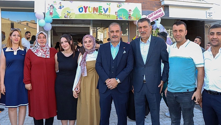 Çocuklar için yeni bir oyun ve gelişim evi açıldı