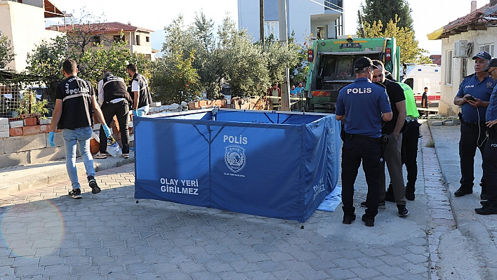 Çöp kamyonunun ezdiği yaşlı kadın hayatını kaybetti