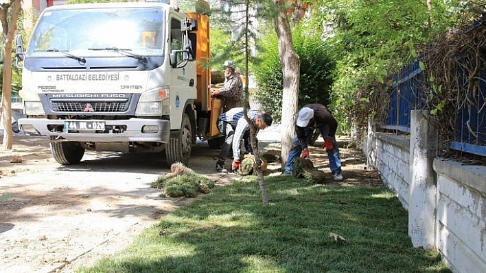 Daha yeşil bir Battalgazi'nin çalışmaları sürüyor