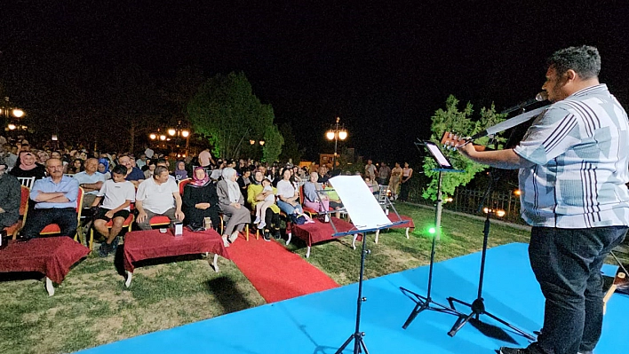Darende'de yaz akşamlarına sanat dolu dokunuş