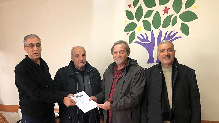 DEM Parti Elazığ Belediye Başkan Adayı Hayrettin Kaya