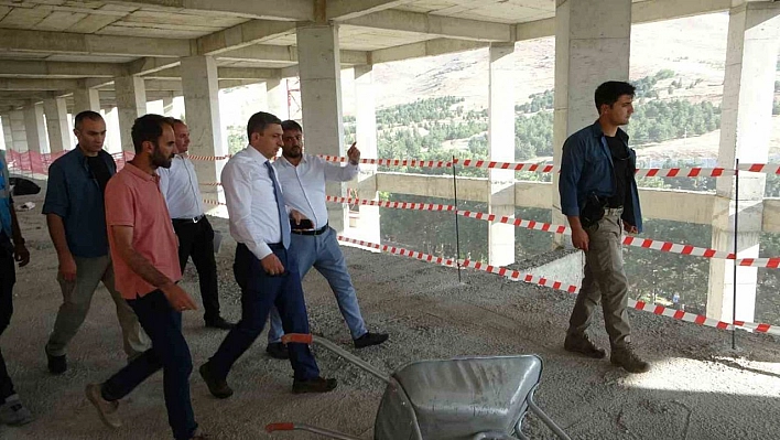 Deprem bölgesi Malatya'da kamu yatırımları hızla ilerliyor