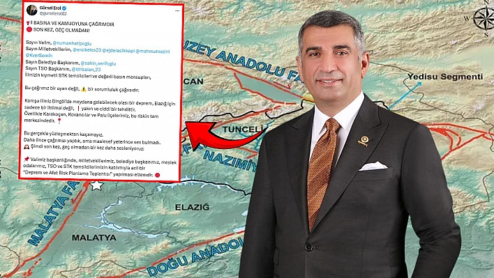 Depremden önce son çağrı
