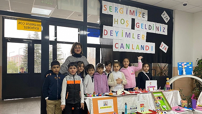 Deyimler canlandı maket sergisi açıldı