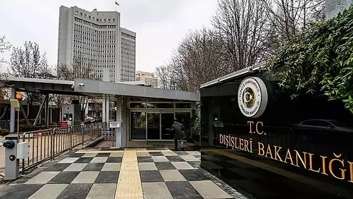 Dışişleri Bakanlığı'ndan Mescid-i Aksa baskınına tepki