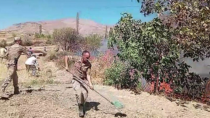 Diyarbakır'da korkutan yangın