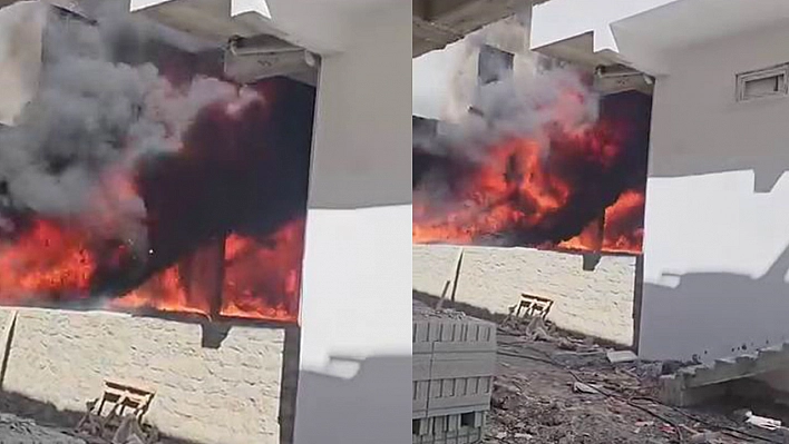 Diyarbakır'da korkutan yangın