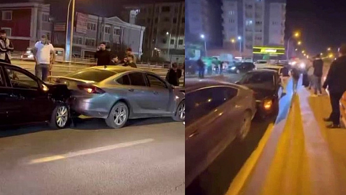 Diyarbakır'da zincirleme kaza: 9 araç birbirine girdi