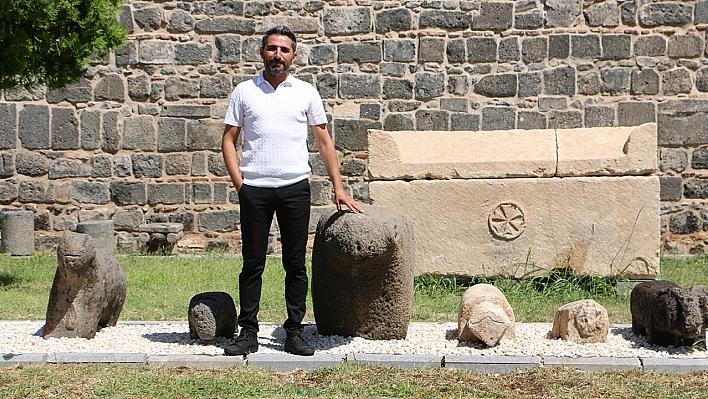 Diyarbakır Müzesi'nde 91 yıl sonra koç ve koyundan yapılmış mezar taşları ziyarete açıldı