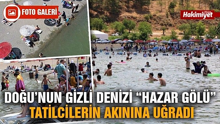 Doğu'nun gizli denizi 'Hazar Gölü' tatilcilerin akınına uğradı