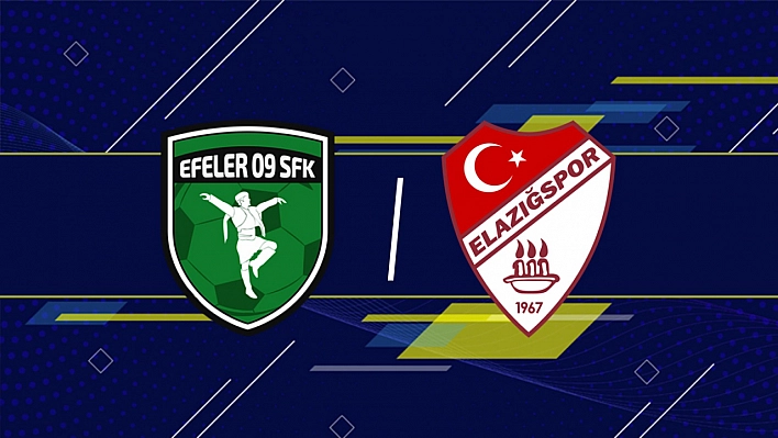 Efeler 09 SFK- Elazığspor Maçı Canlı Anlatım