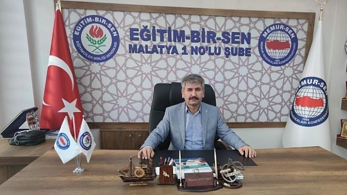 Eğitim Bir Sen Malatya 1 Nolu Şube Başkanı Söylemez: 'Kadının saygınlığı kadına saygıyla başlar'