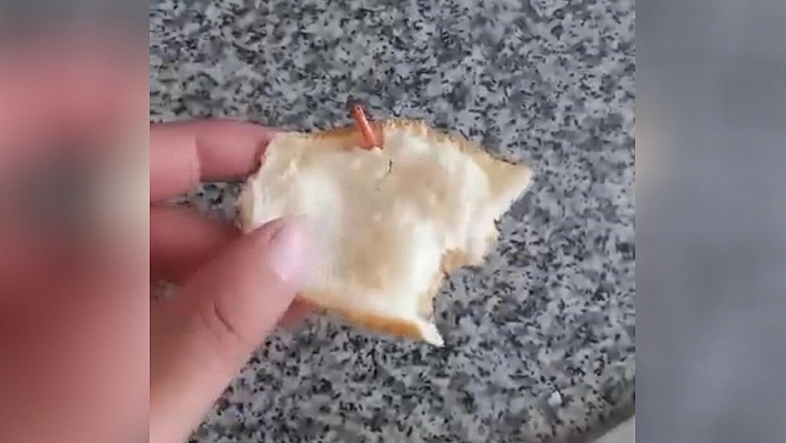 Ekmeğin içinden kablo çıktı