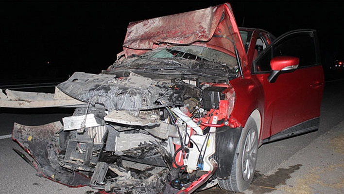 Elazığ'da trafik kazası