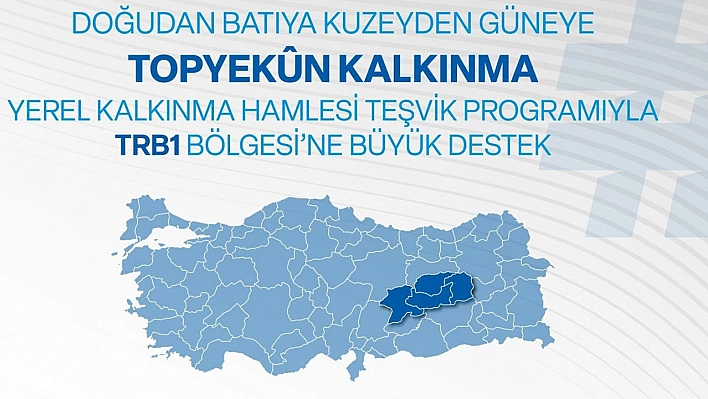 Elazığ'a Turizm ve Gıda Sanayisinde büyük yatırım desteği'