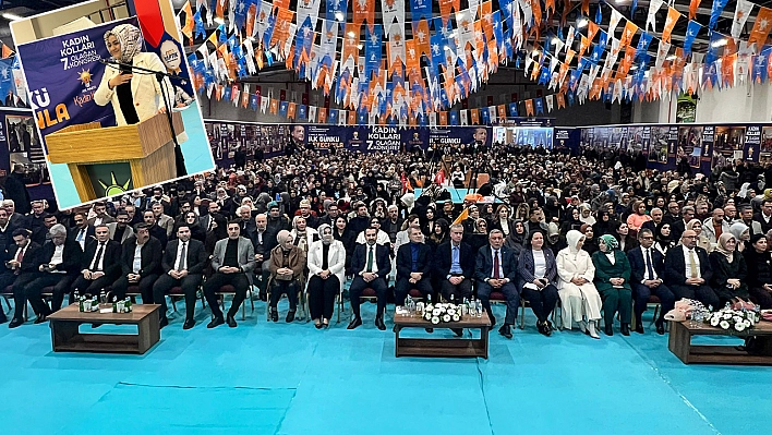 Elazığ Ak Parti'de Burcu Tüver güven tazeledi