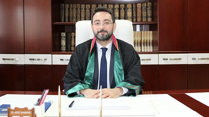 Elazığ Barosundan çarpıcı açıklama!