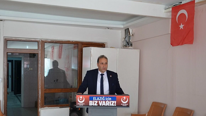 Elazığ BBP Merkez İlçe Başkanlığı'na Cahit Topçu Seçildi